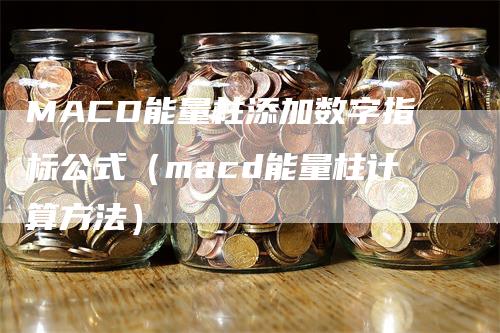 MACD能量柱添加数字指标公式（macd能量柱计算方法）