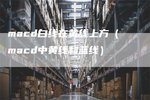 macd白线在黄线上方（macd中黄线和蓝线）