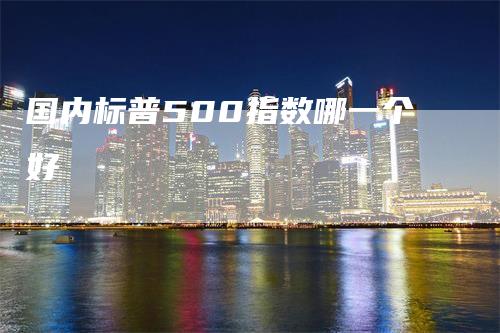 国内标普500指数哪一个好