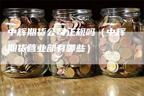 中辉期货公司正规吗（中辉期货营业部有哪些）