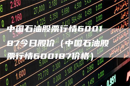 中国石油股票行情600187今日股价（中国石油股票行情600187价格）