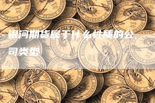 银河期货属于什么性质的公司类型