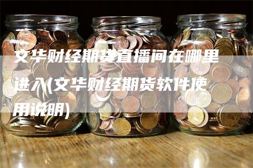 文华财经期货直播间在哪里进入(文华财经期货软件使用说明)